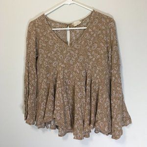 Altar'd state long sleeve blouse